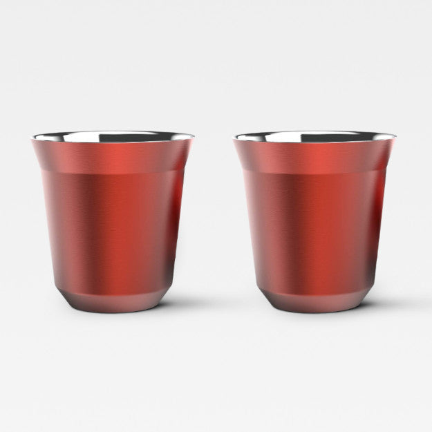 Osier Espresso Cup & Saucer, Set of Two, Natural – Z.d.G. by Zoë de Givenchy